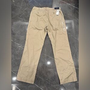 Polo Ralph Lauren Classic Fit Chino Cotton Twill Khaki Pants 36 X 32 NWT